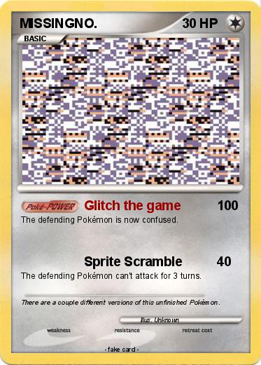 Pokemon MISSINGNO.