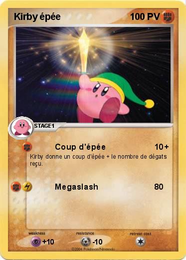 Pokemon Kirby épée