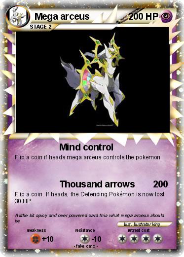 Pokemon Mega arceus