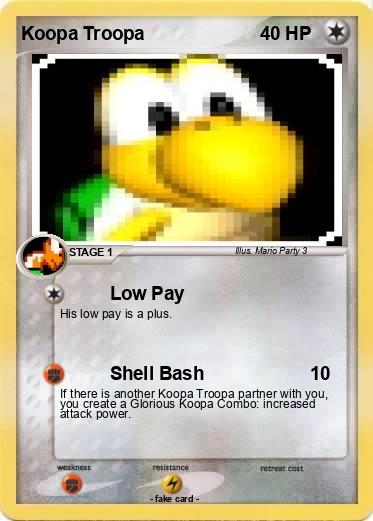 Pokemon Koopa Troopa