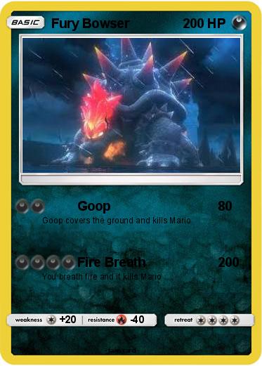 Pokemon Fury Bowser