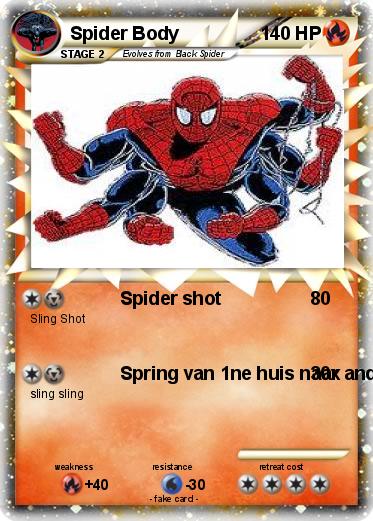 Pokemon Spider Body