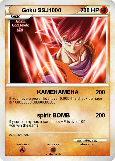 Pokemon Goku SSJ1000