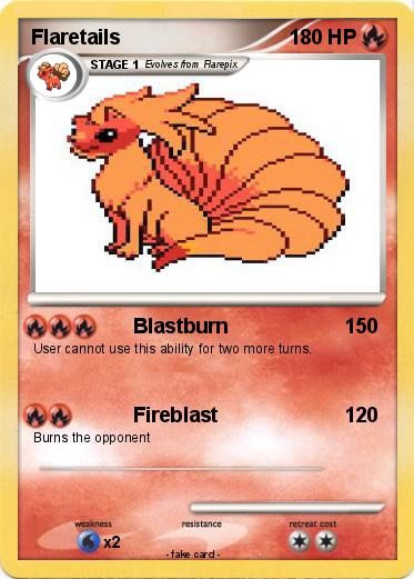 Pokemon Flaretails