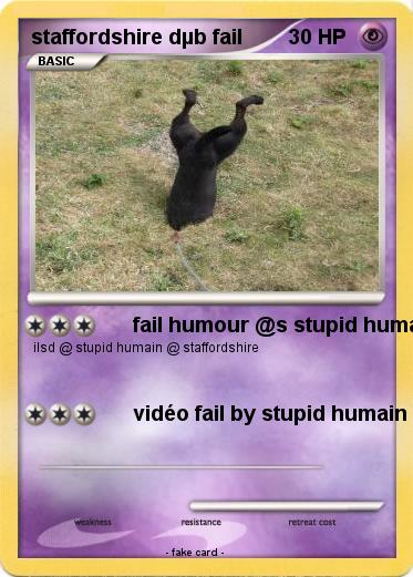 Pokemon staffordshire dµb fail