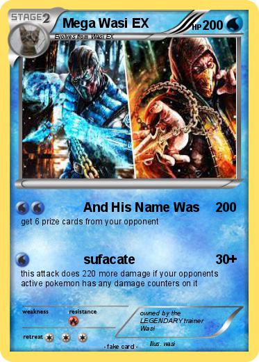 Pokemon Mega Wasi EX