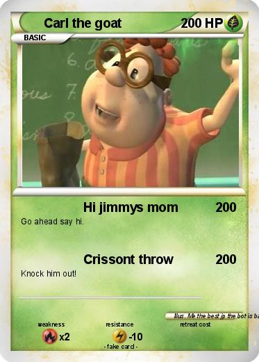 Pokemon Carl the goat