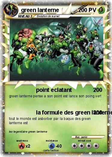 Pokemon green lanterne