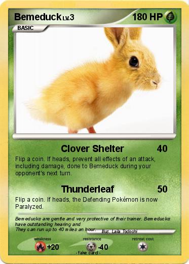 Pokemon Bemeduck