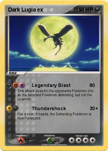 Pokemon Dark Lugia ex