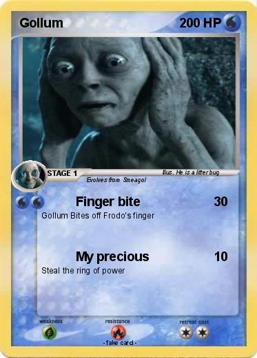 Pokemon Gollum
