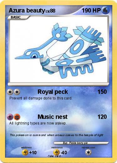 Pokemon Azura beauty