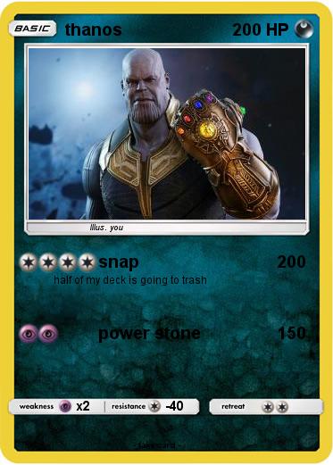 Pokemon thanos