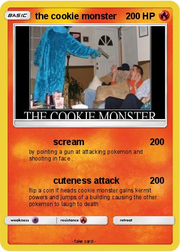 Pokemon the cookie monster