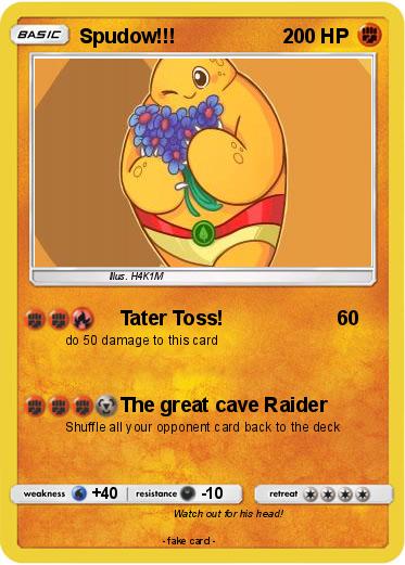 Pokemon Spudow!!!