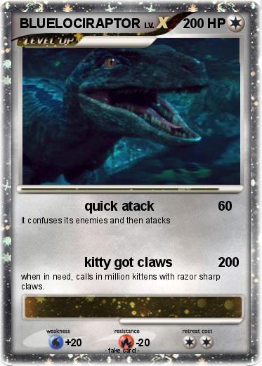 Pokemon BLUELOCIRAPTOR