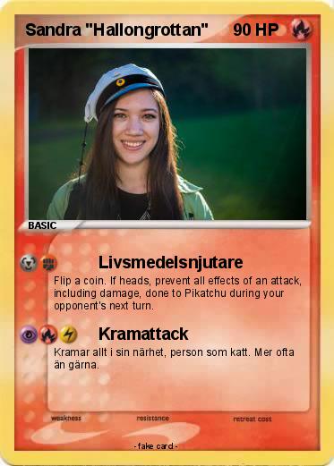 Pokemon Sandra "Hallongrottan"