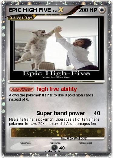 Pokemon EPIC HIGH FIVE