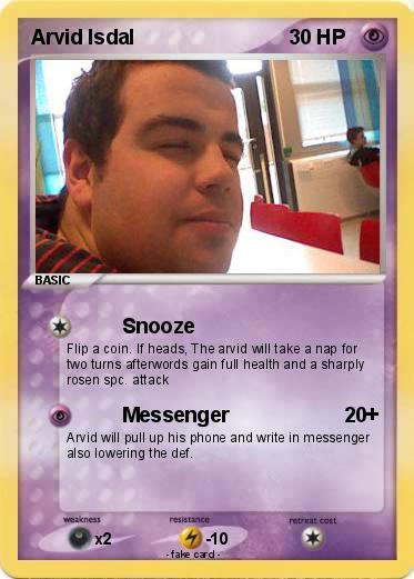 Pokemon Arvid Isdal