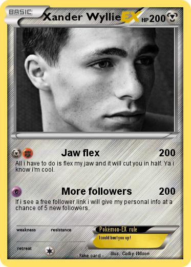 Pokemon Xander Wyllie