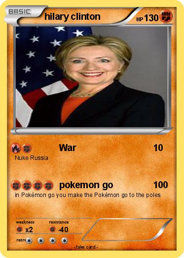 Pokemon hilary clinton