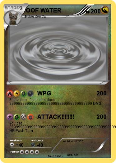 Pokemon OOF WATER