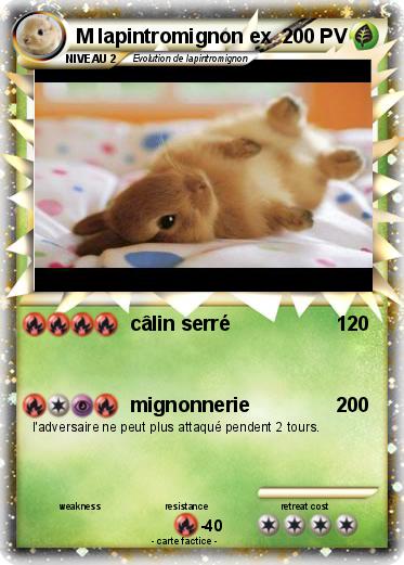 Pokemon M lapintromignon ex