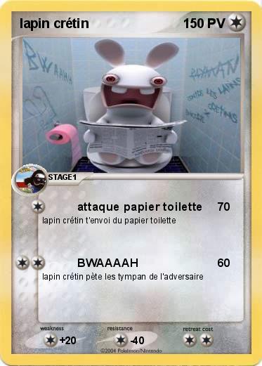 Pokemon lapin crétin