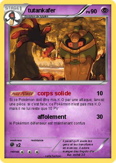 Pokemon tutankafer