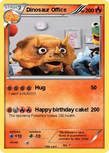 Pokemon Dinosaur Office