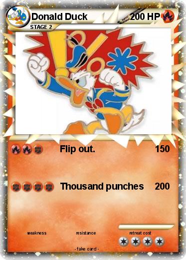 Pokemon Donald Duck