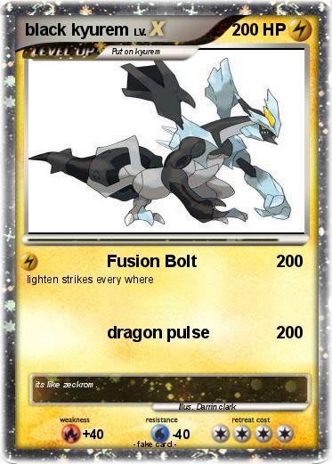 Pokemon black kyurem