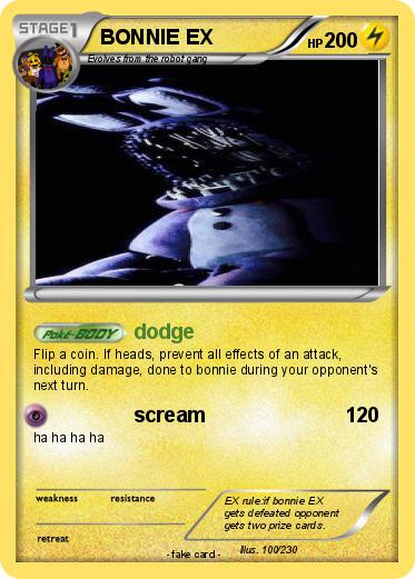 Pokemon BONNIE EX