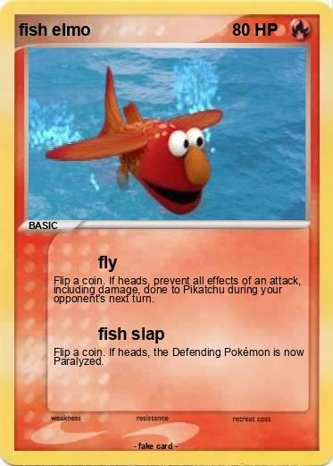Pokemon fish elmo