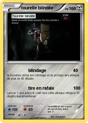 Pokemon tourelle blindée
