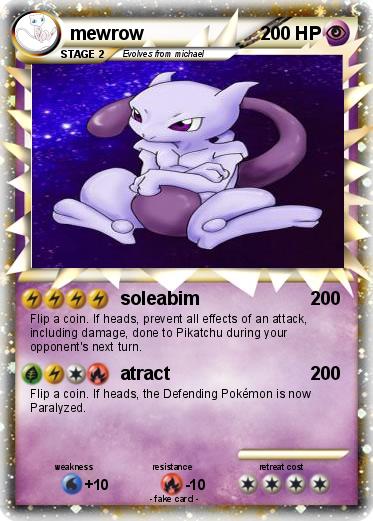 Pokemon mewrow