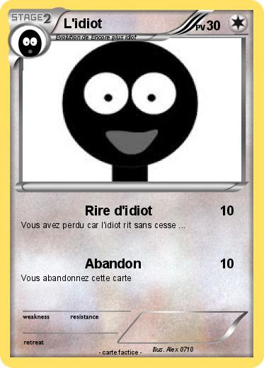 Pokemon L'idiot