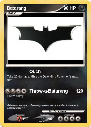 Pokemon Batarang