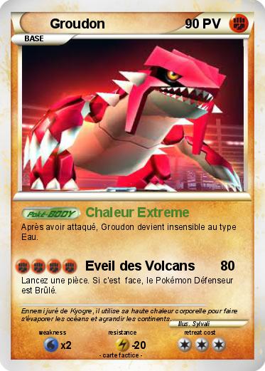 Pokemon Groudon