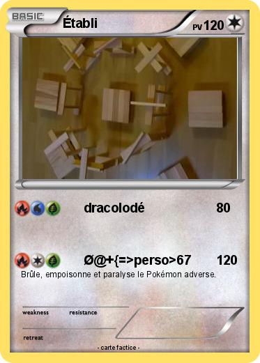 Pokemon Établi