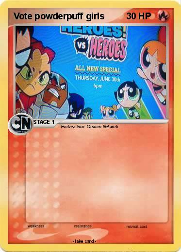 Pokemon Vote powderpuff girls