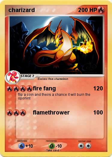 Pokemon charizard
