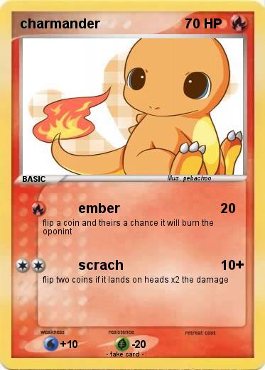Pokemon charmander