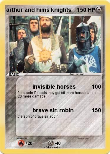Pokemon arthur and hims knights