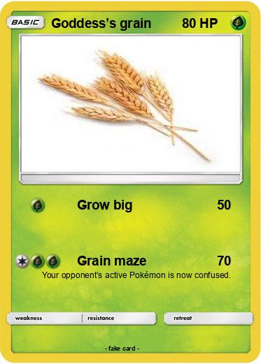 Pokemon Goddess’s grain