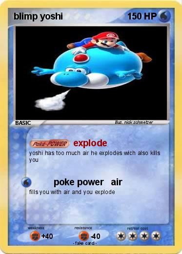 Pokemon blimp yoshi