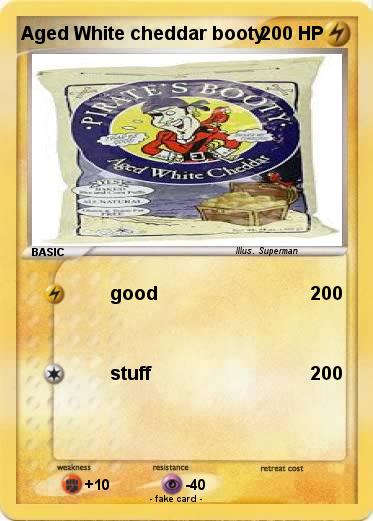 Pokemon Aged White cheddar booty