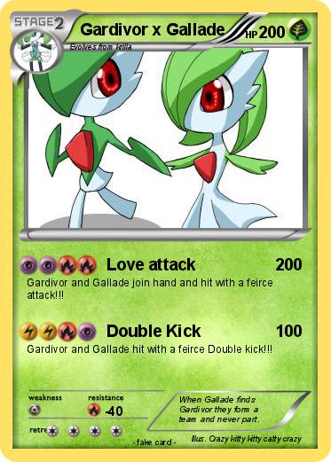 Pokemon Gardivor x Gallade