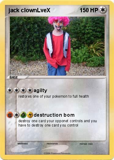 Pokemon jack clownLveX