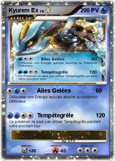 Pokemon Kyurem Ex